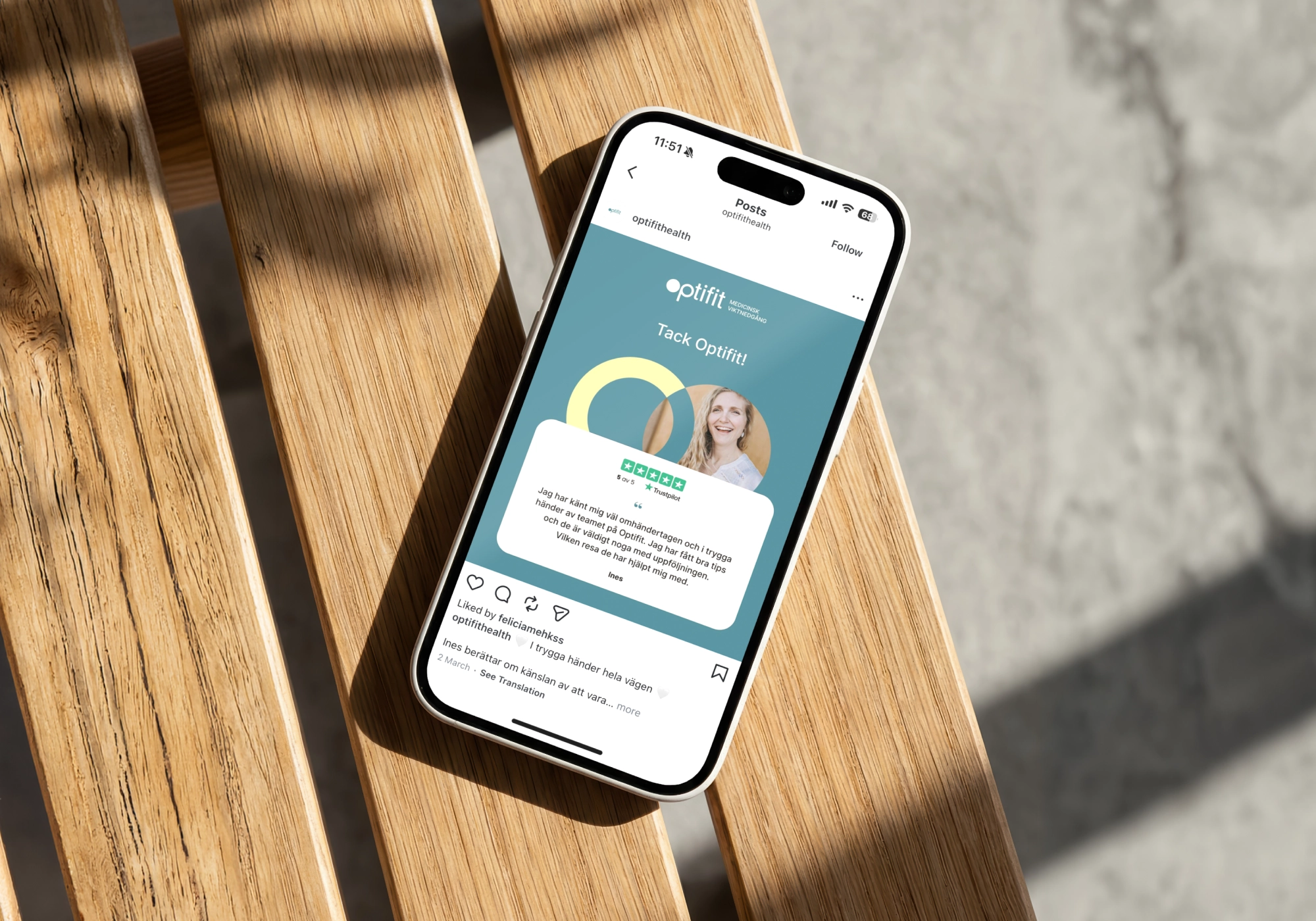 Optifit – Sosiale Medier